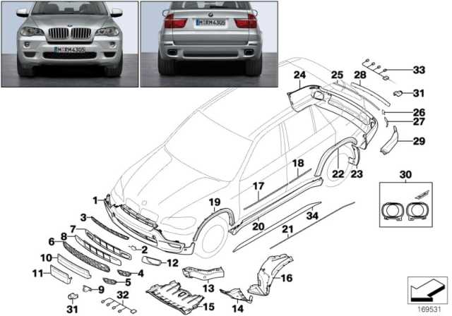 wheel well parts diagram