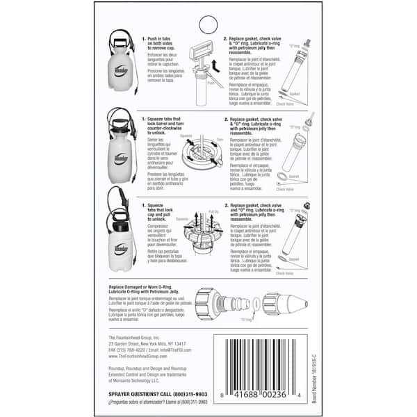 roundup backpack sprayer parts diagram