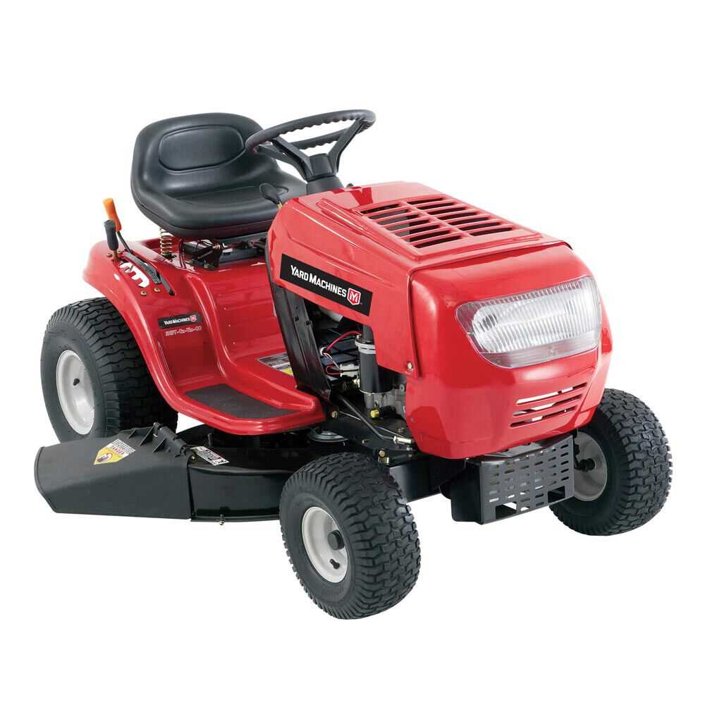 push mower yard machine lawn mower parts diagram