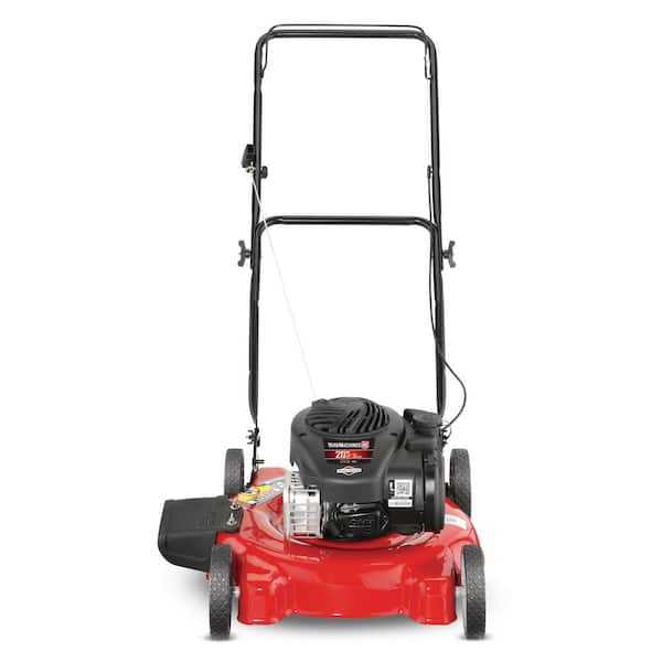 push mower yard machine lawn mower parts diagram