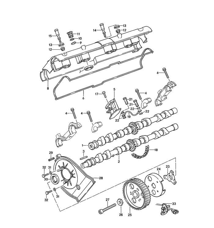 porsche 944 parts diagram