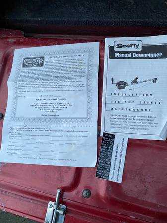 scotty downrigger parts diagram