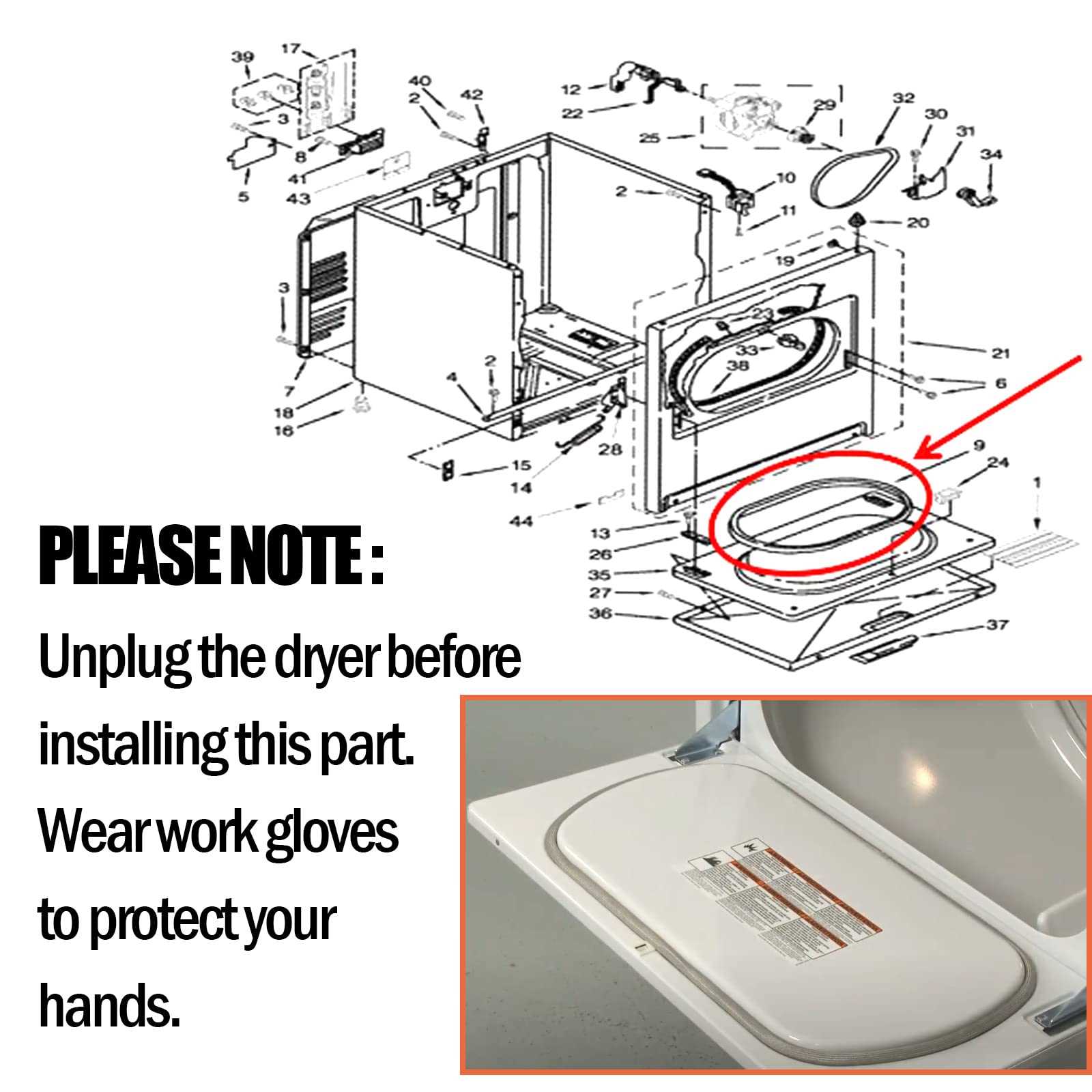 whirlpool duet sport dryer parts diagram