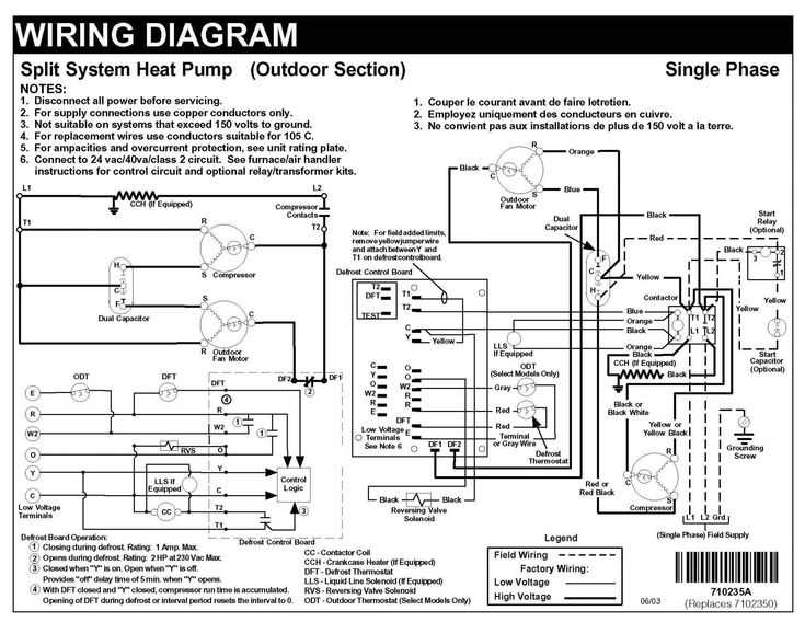 trane air conditioner parts diagram