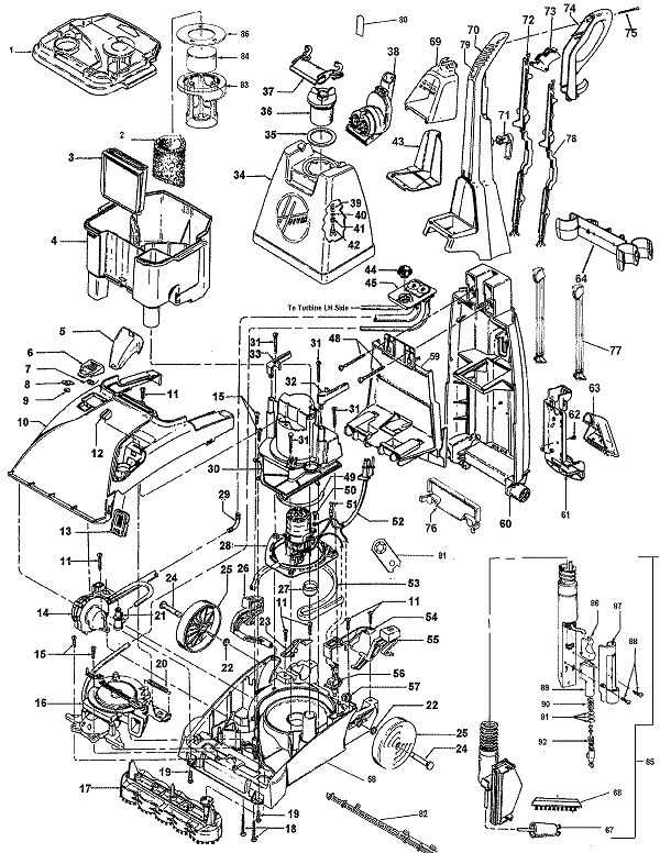 rug doctor portable spot cleaner parts diagram