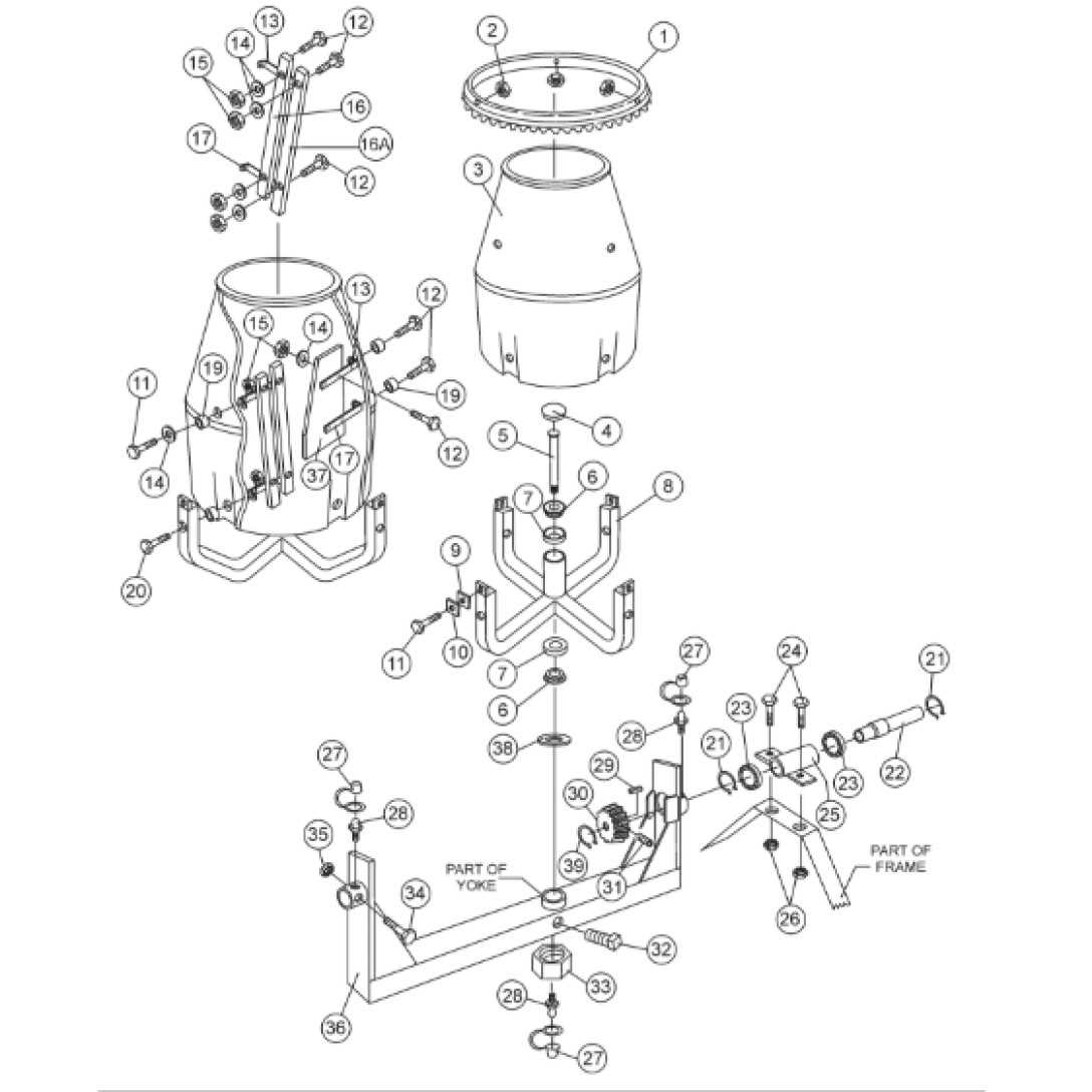 whiteman mortar mixer parts diagram
