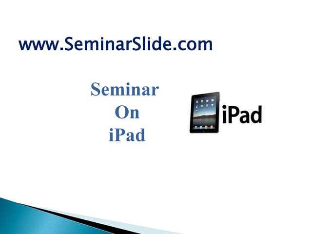 parts of an ipad diagram