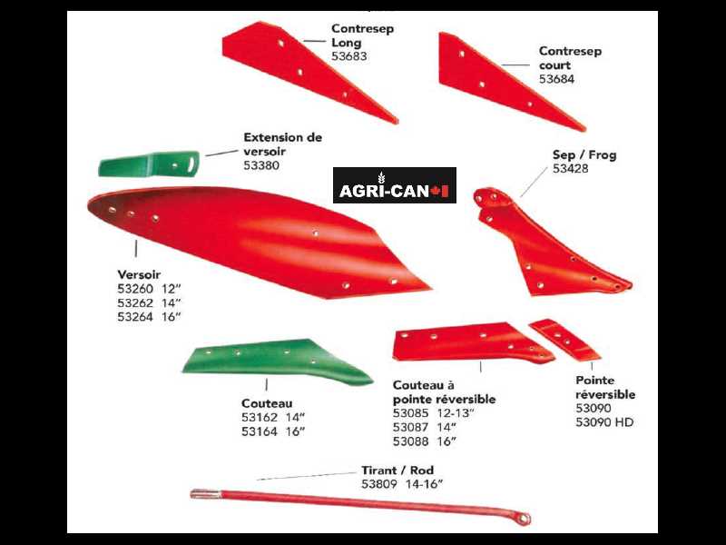 plough parts diagram