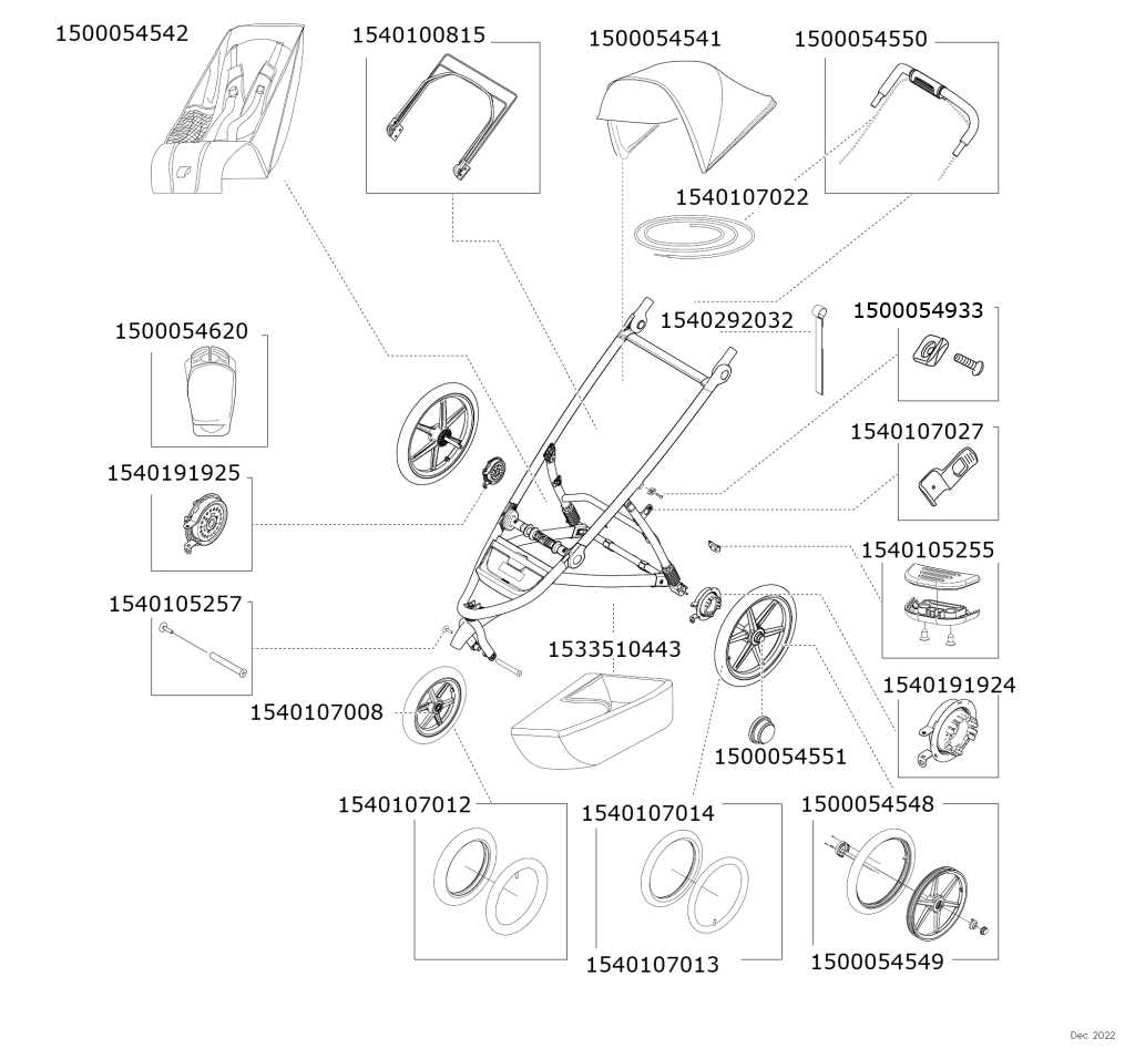 thule bike rack parts diagram