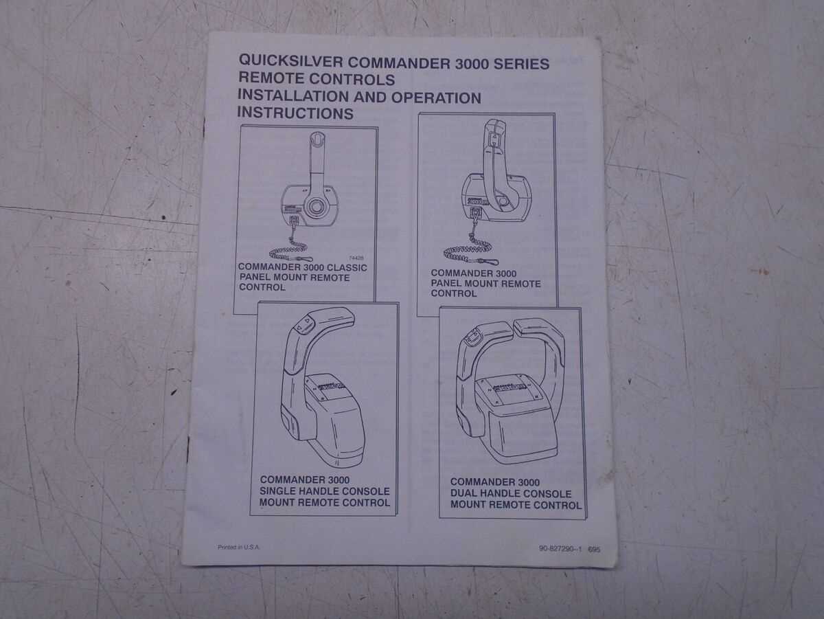 quicksilver 3000 classic parts diagram