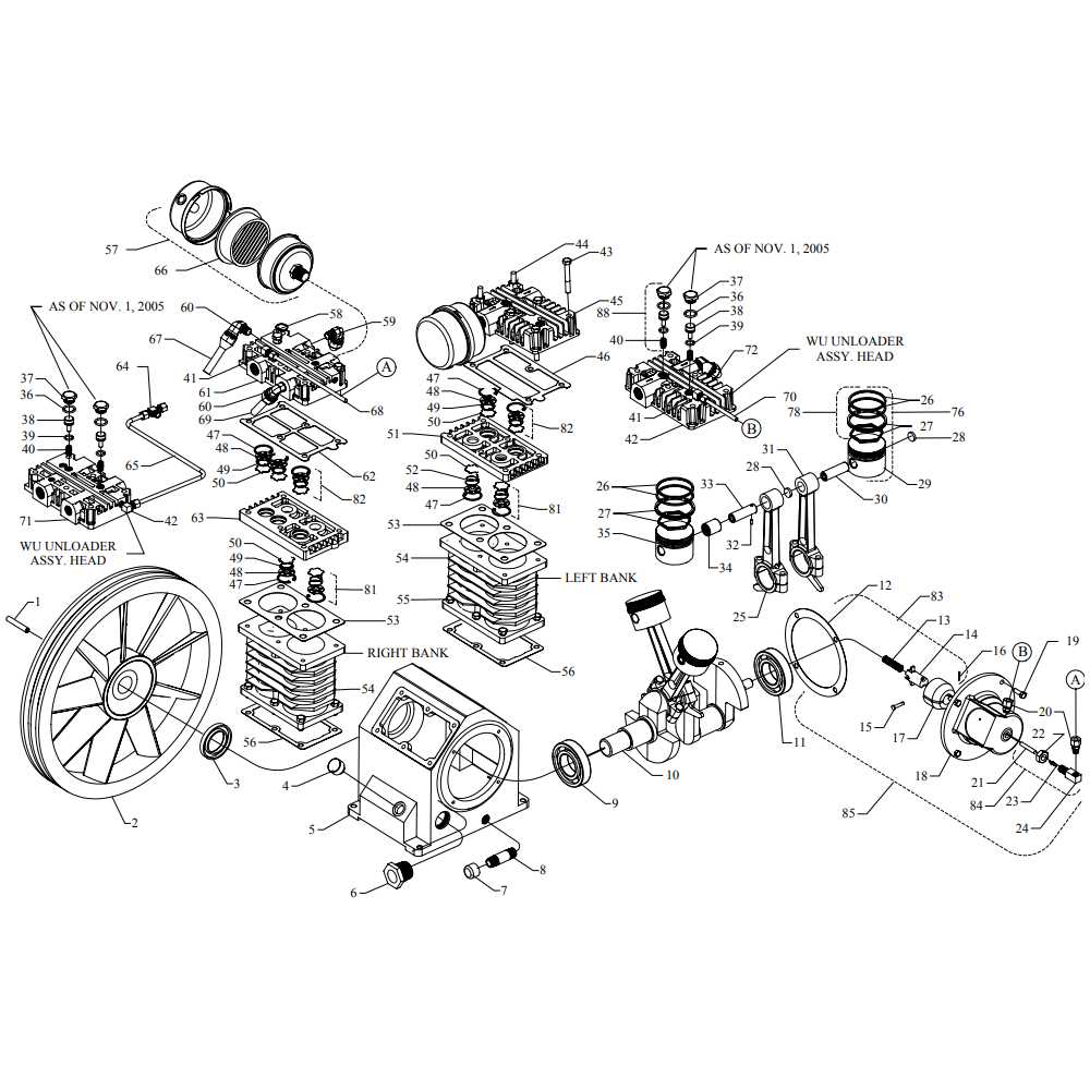 quincy 325 parts diagram