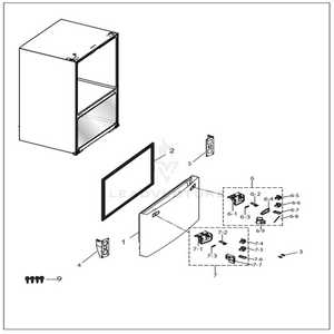 samsung rf263beaesr parts diagram