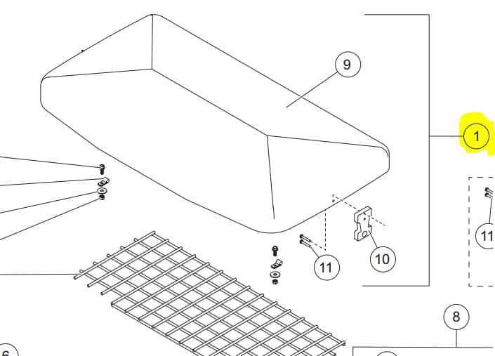 snowex salt spreader parts diagram