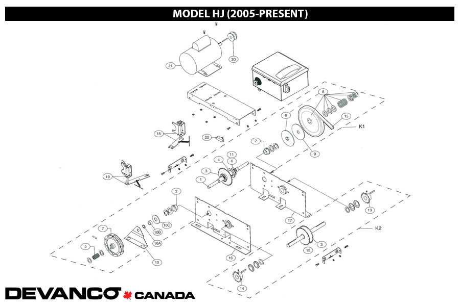 stanley garage door opener parts diagram