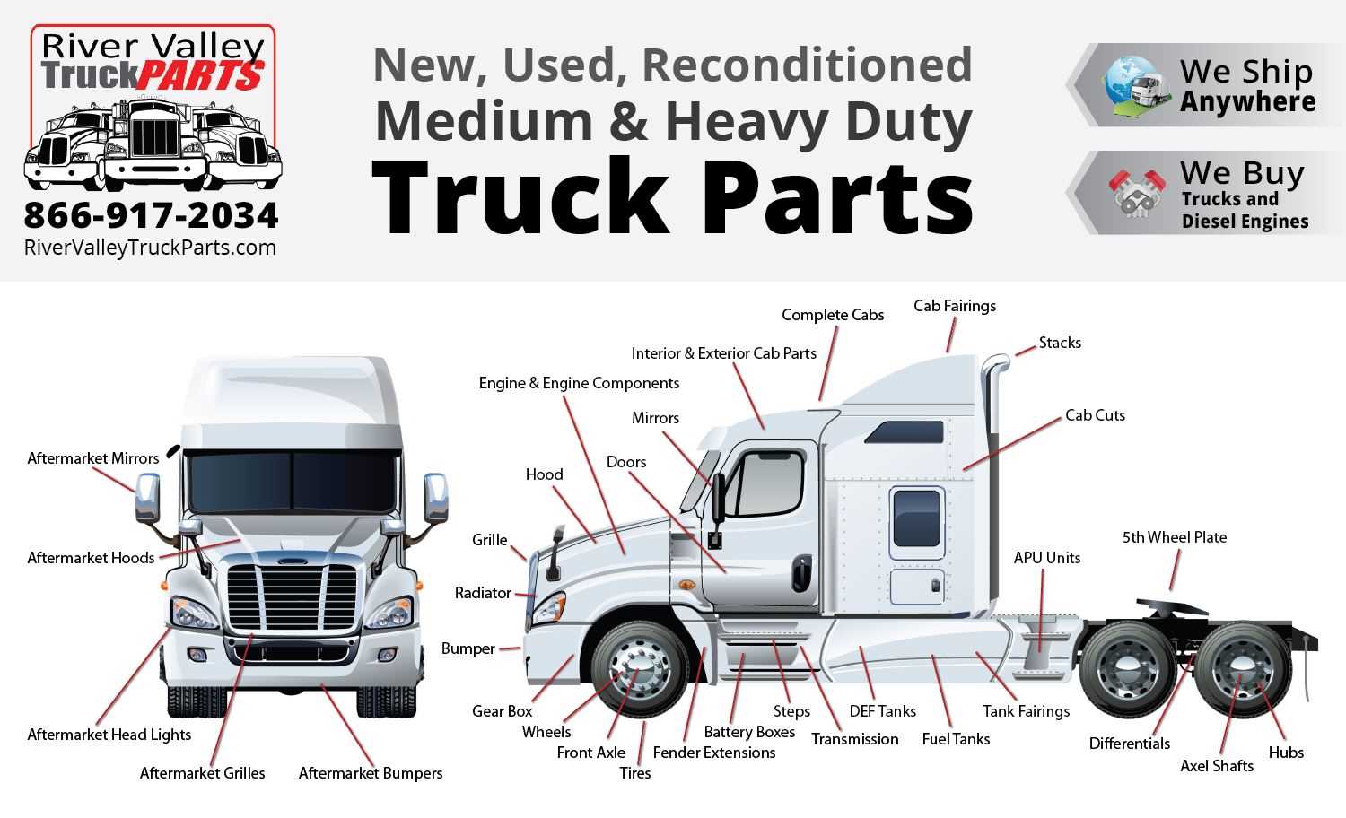 peterbilt parts diagram