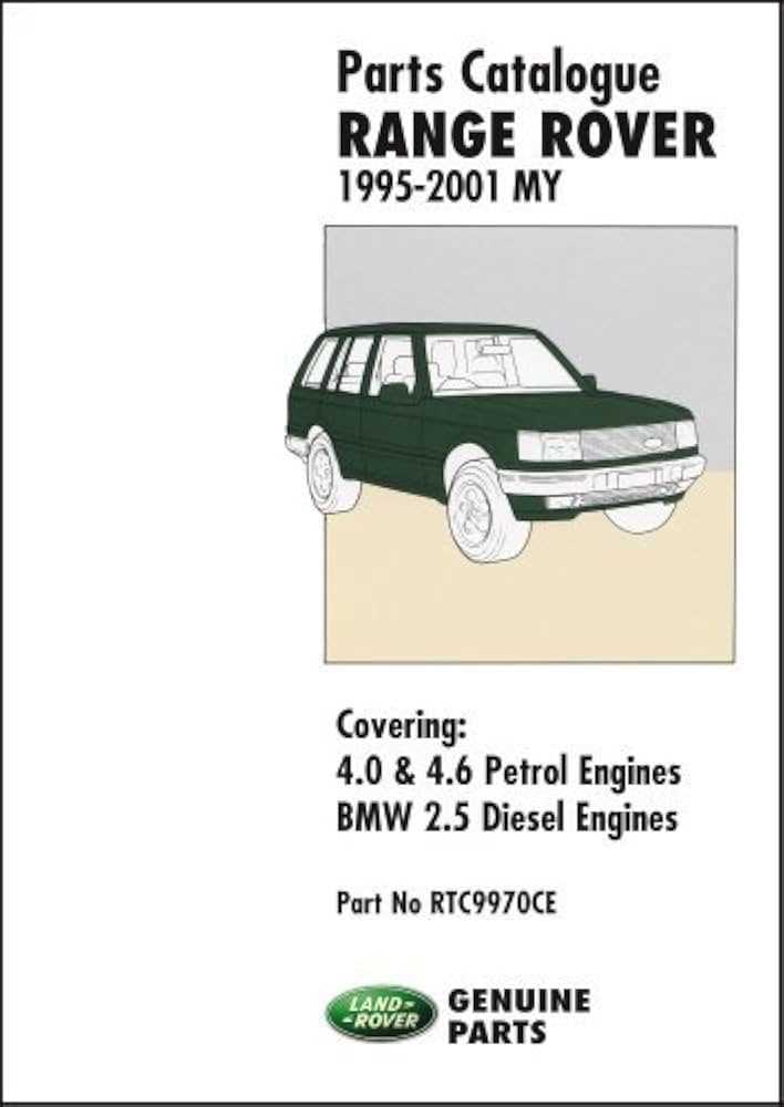 range rover parts diagram