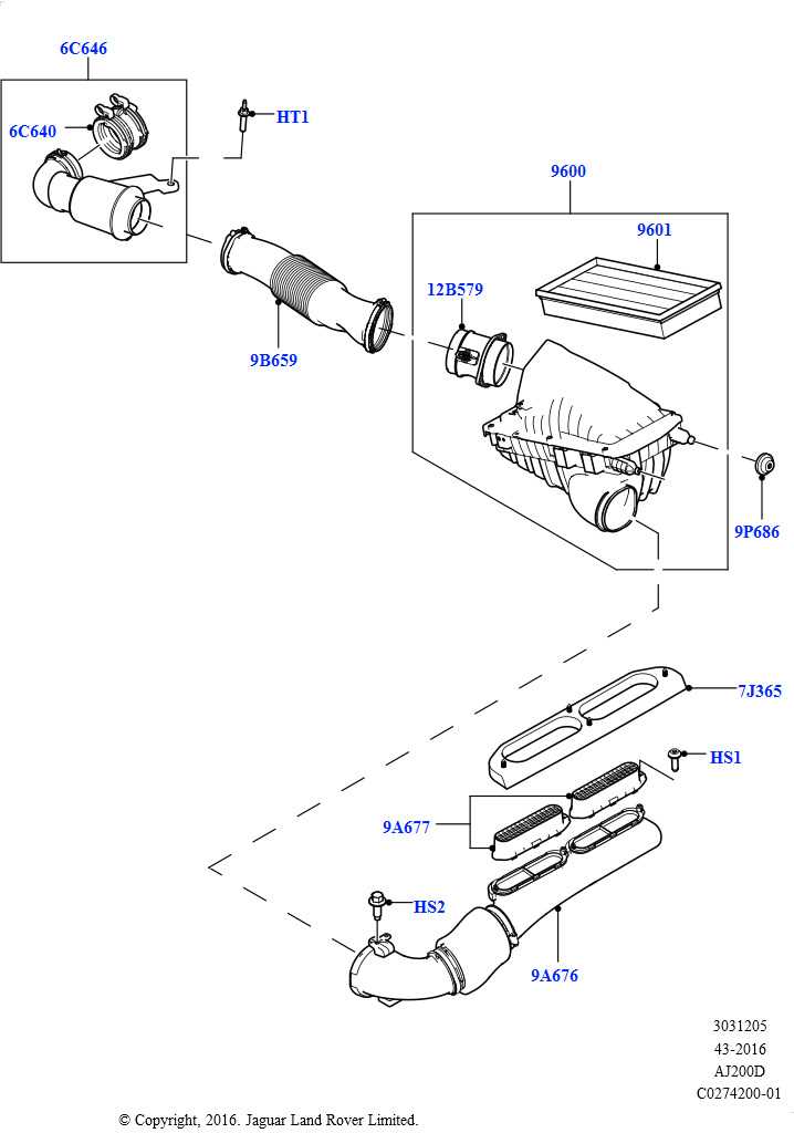 range rover sport parts diagram