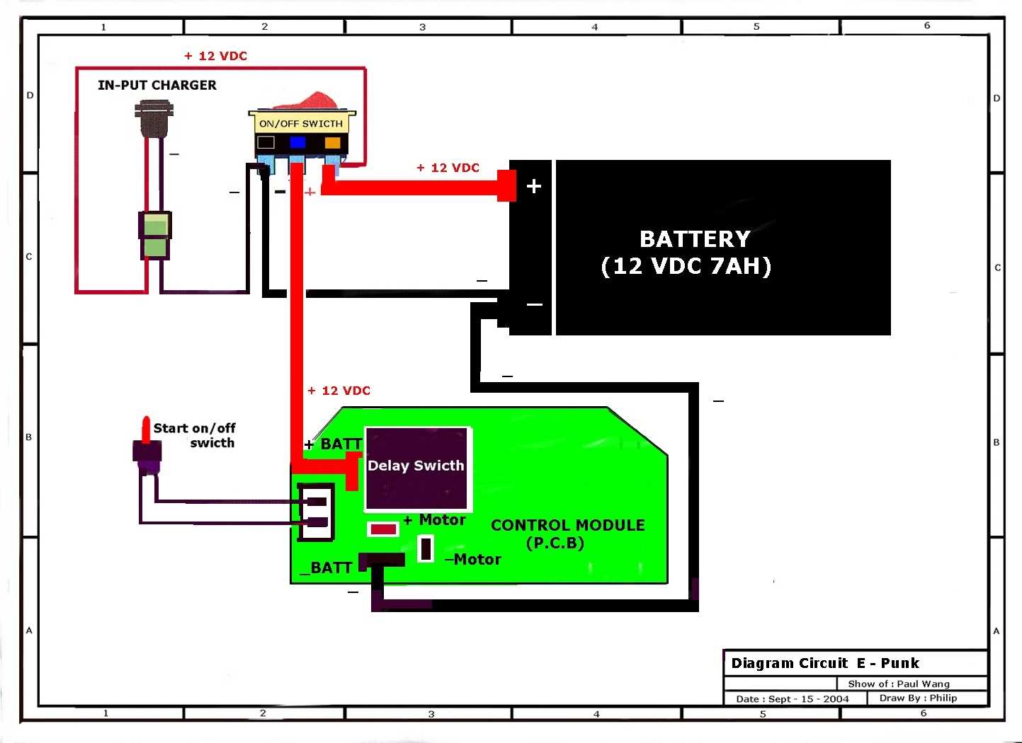 razor e100 parts diagram