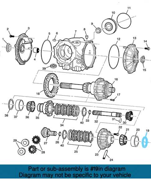 rear differential parts diagram