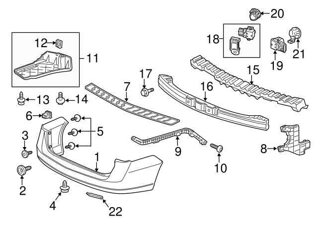 rear honda odyssey parts diagram