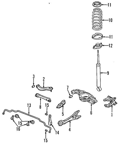 rear honda odyssey parts diagram