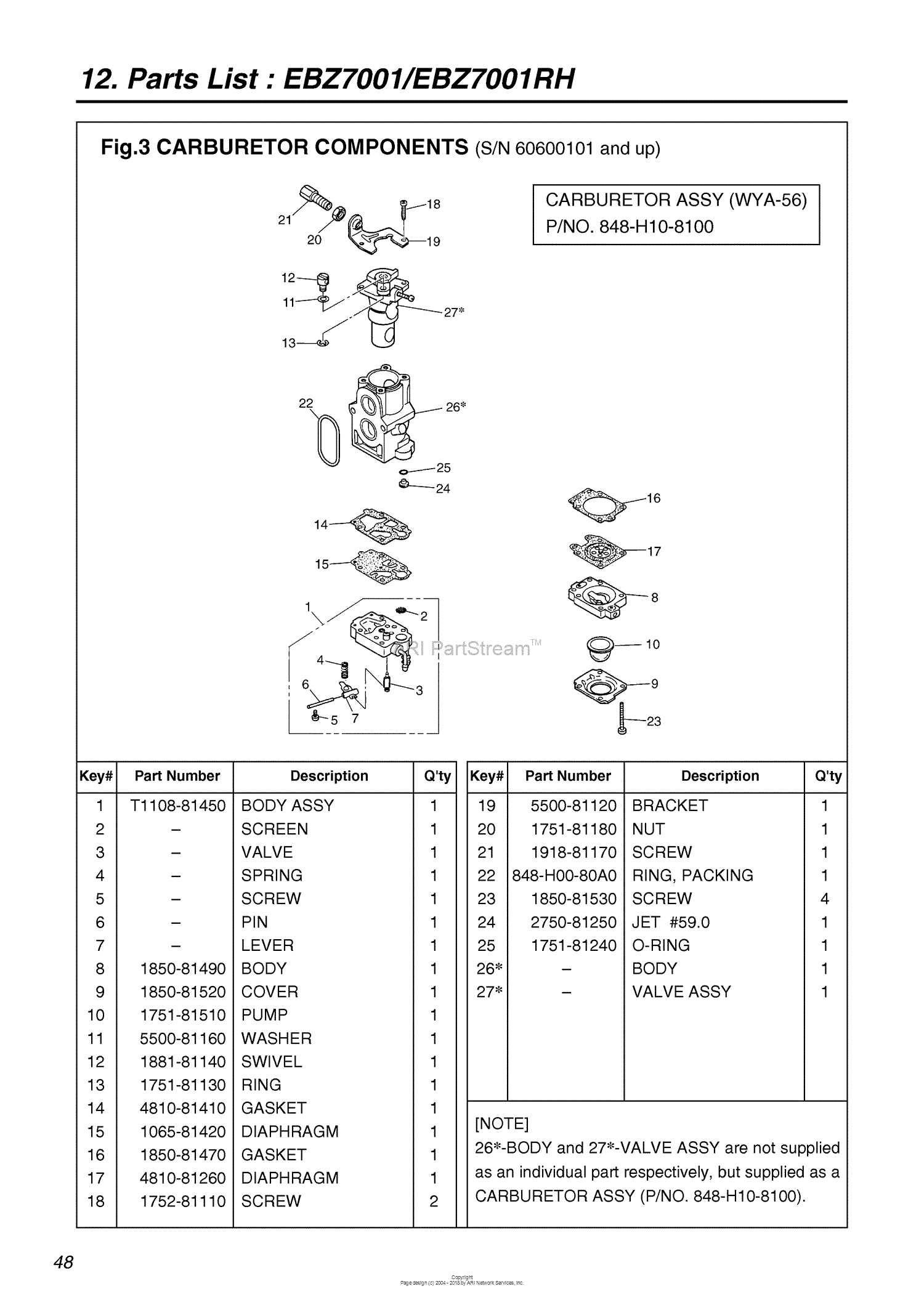 redmax g20ls parts diagram