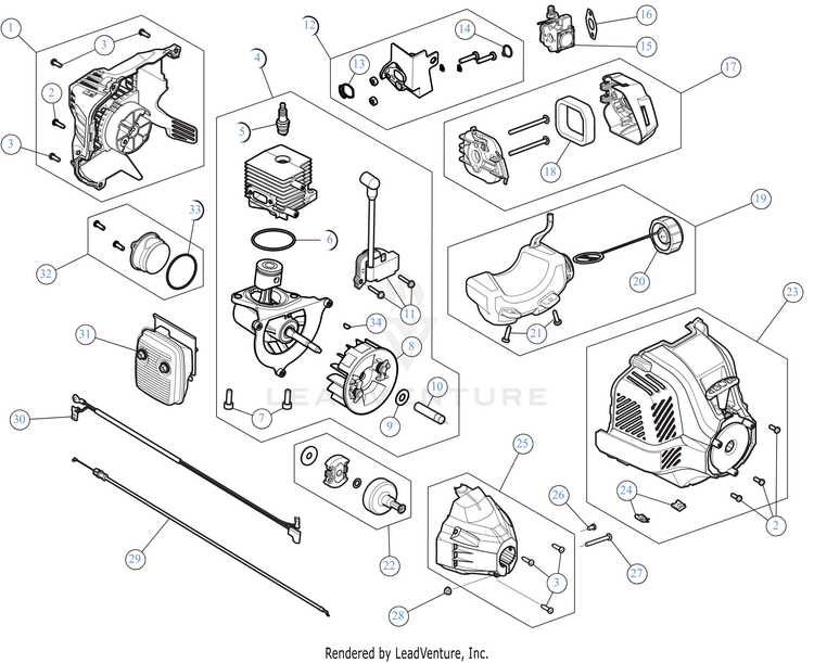 remington electric pole saw parts diagram