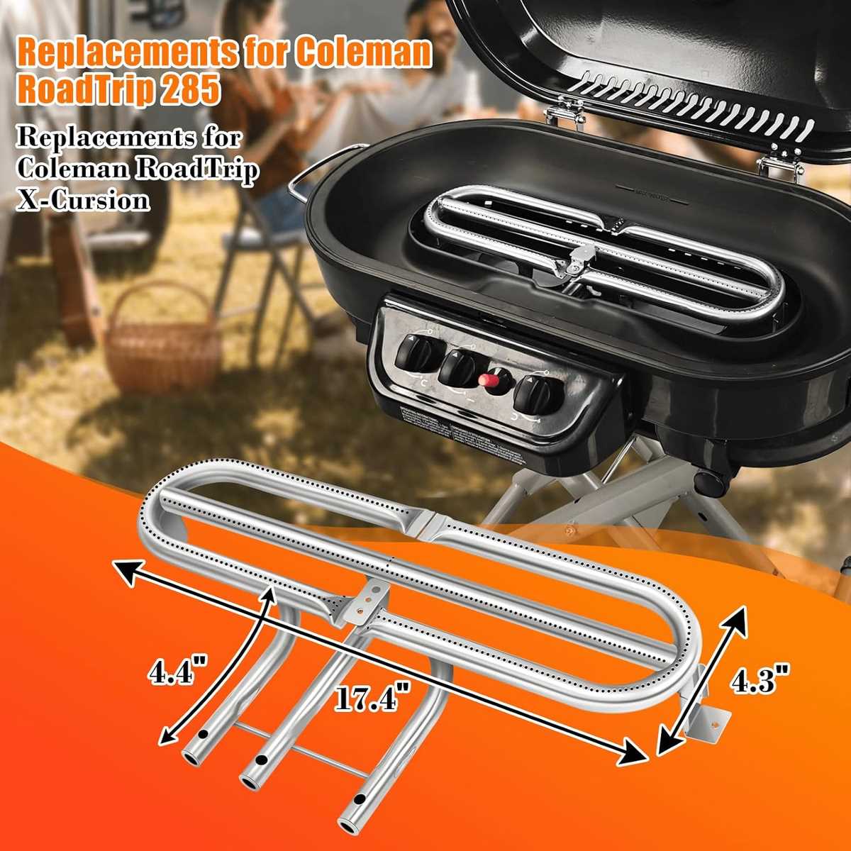 replacement parts coleman roadtrip grill parts diagram