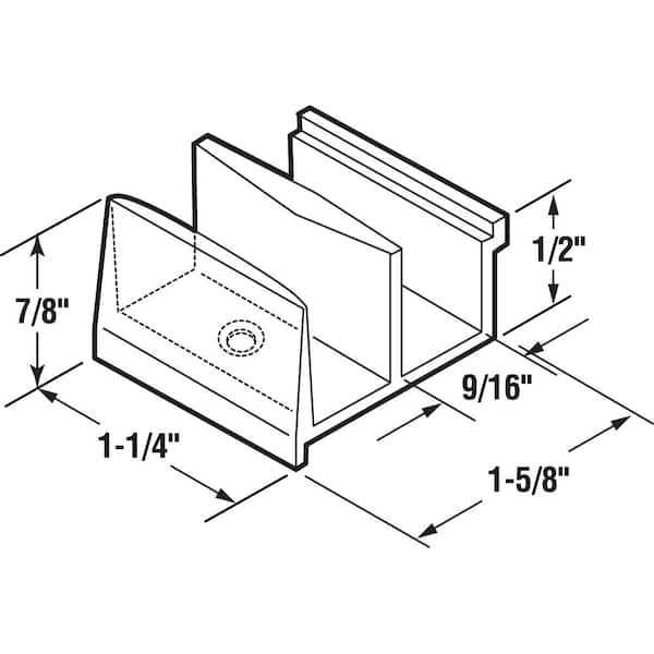 replacement shower door parts diagram