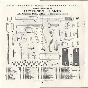 revolver parts diagram