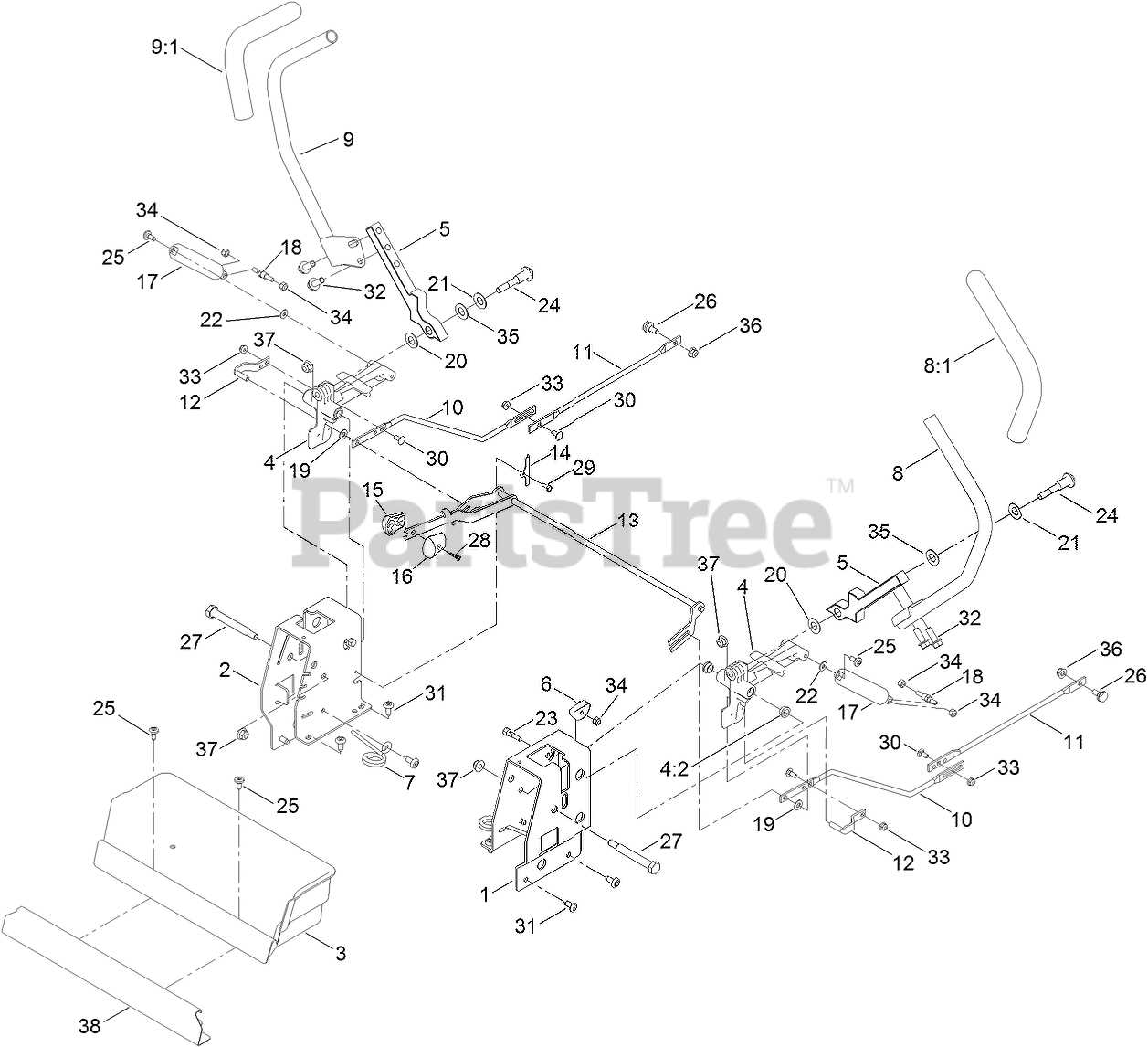 toro 75750 parts diagram