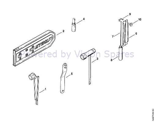 stihl 011 parts diagram