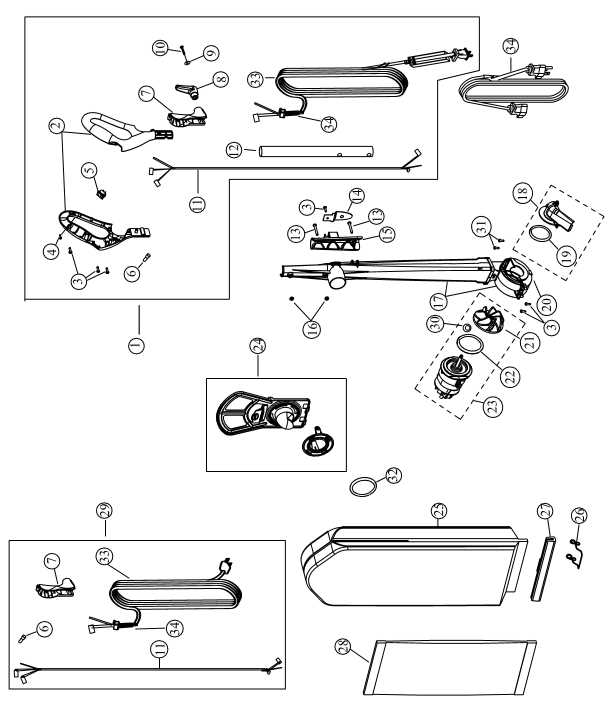 riccar vacuum parts diagram