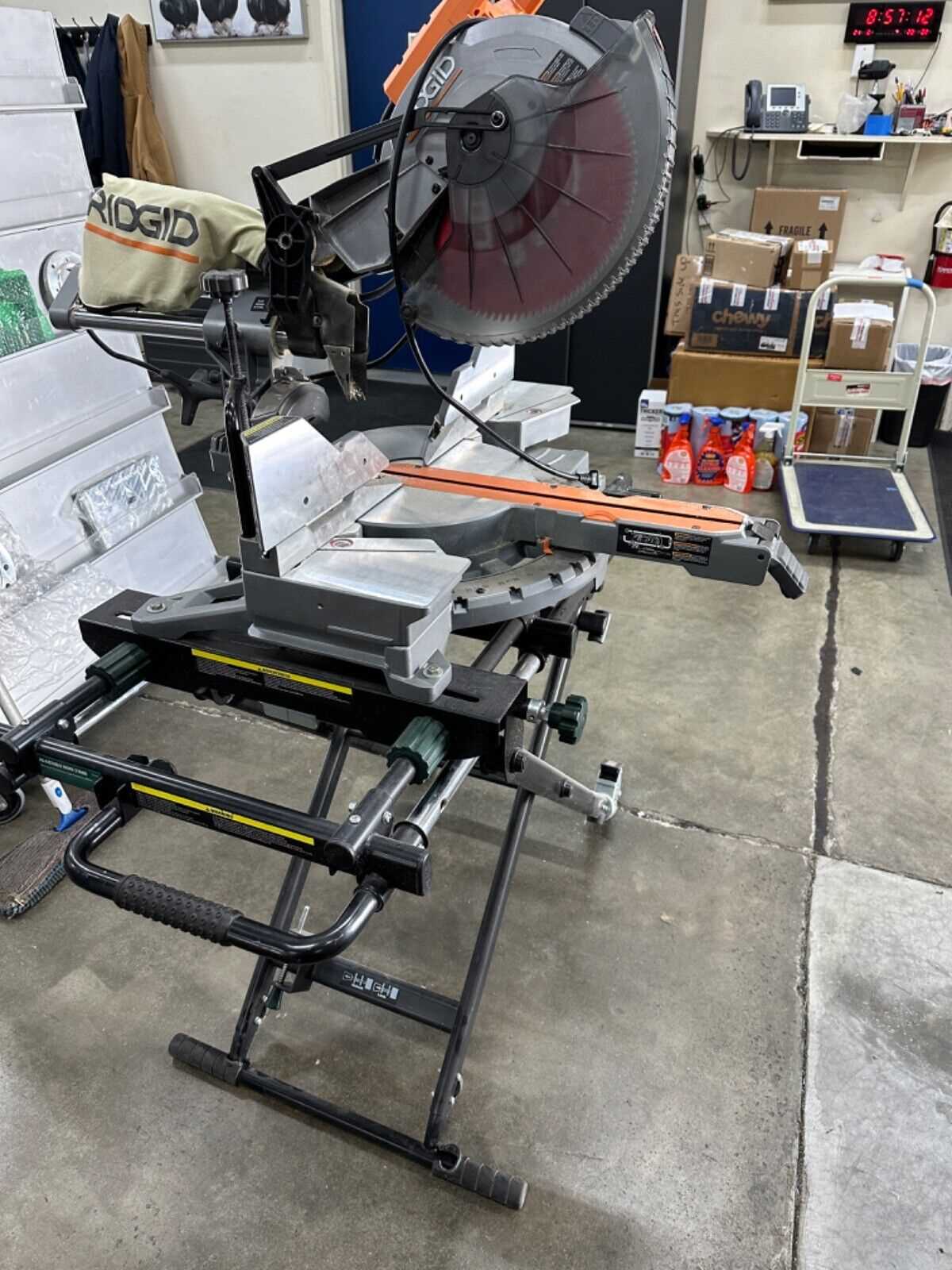 ridgid r4222 miter saw parts diagram