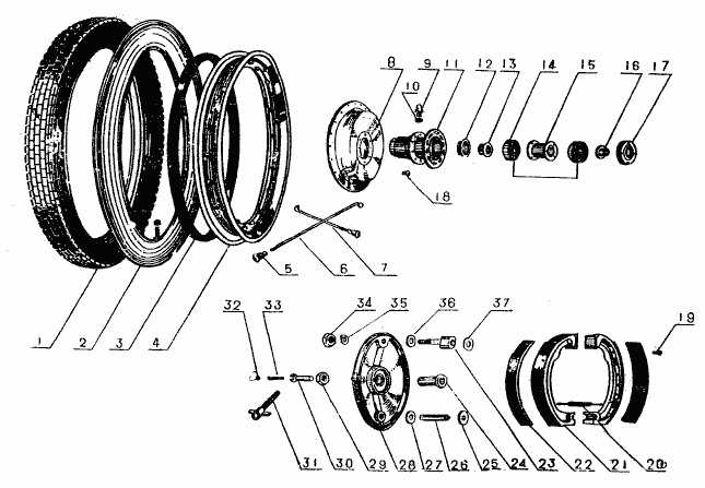 rim parts diagram