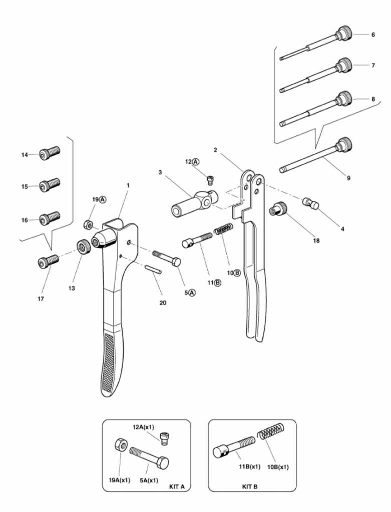 rivet gun parts diagram