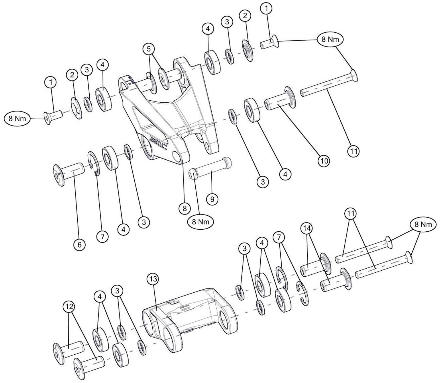 trek marlin 5 parts diagram