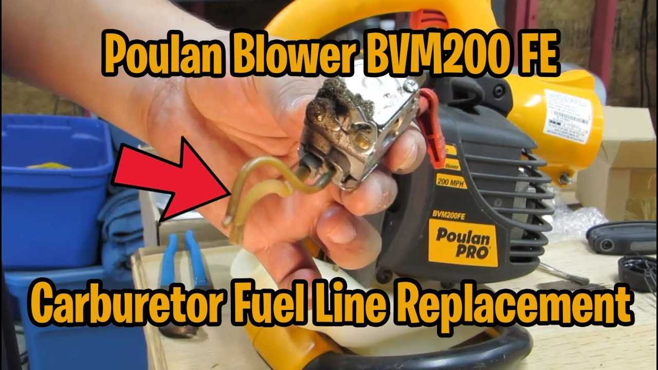 poulan pro leaf blower parts diagram