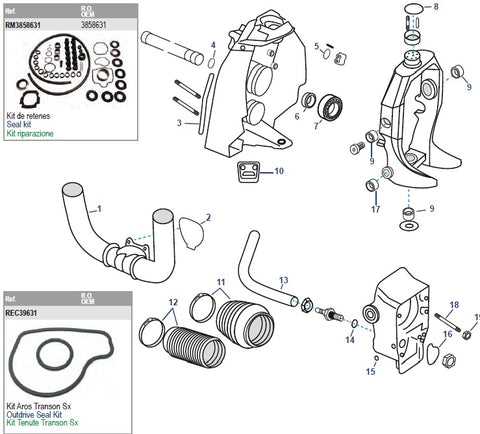 volvo penta sx m parts diagram