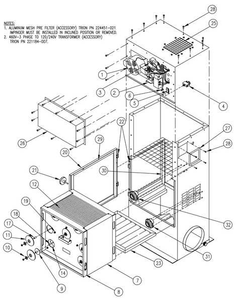 pflueger trion parts diagram