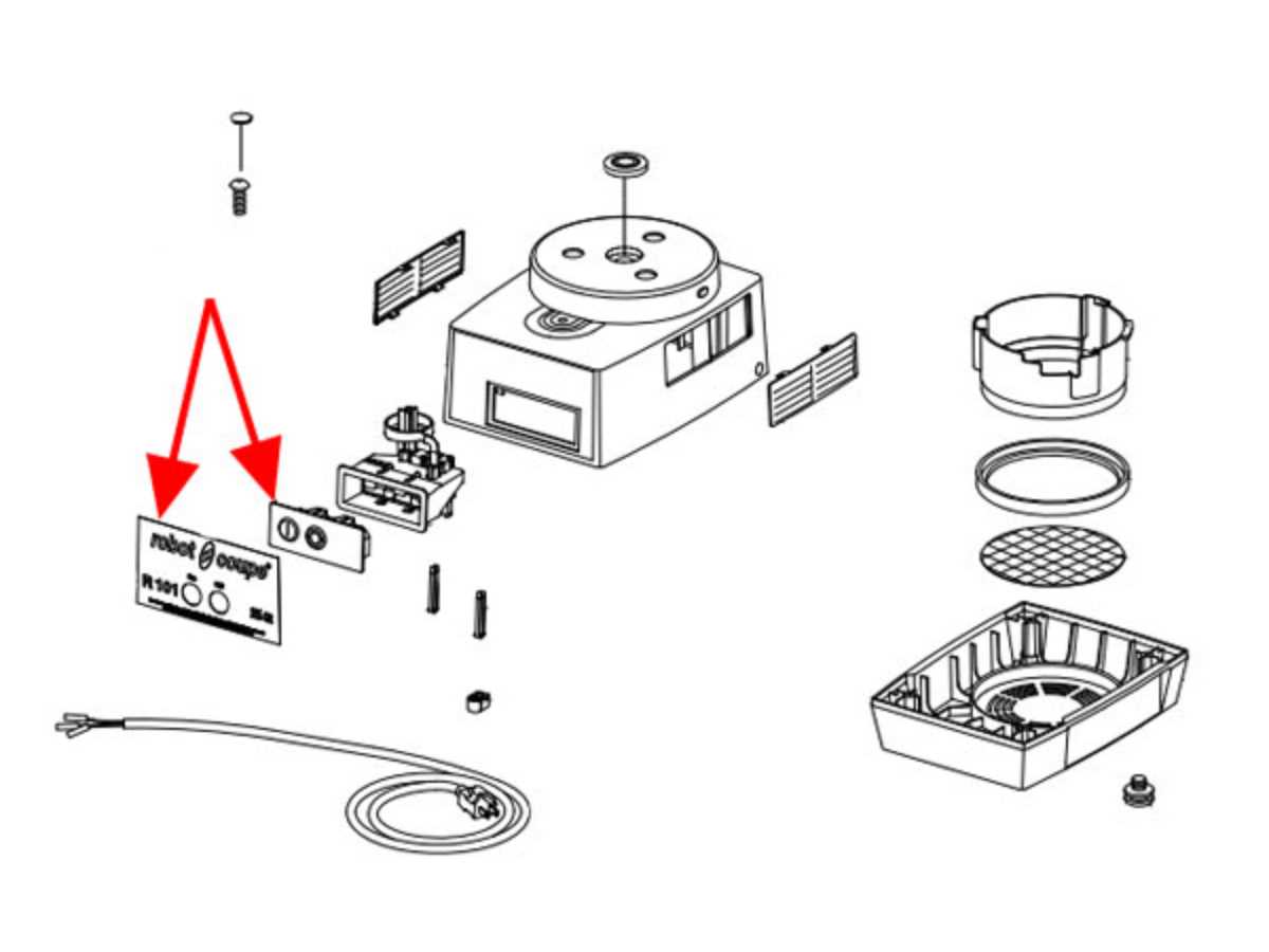 robot coupe parts diagram