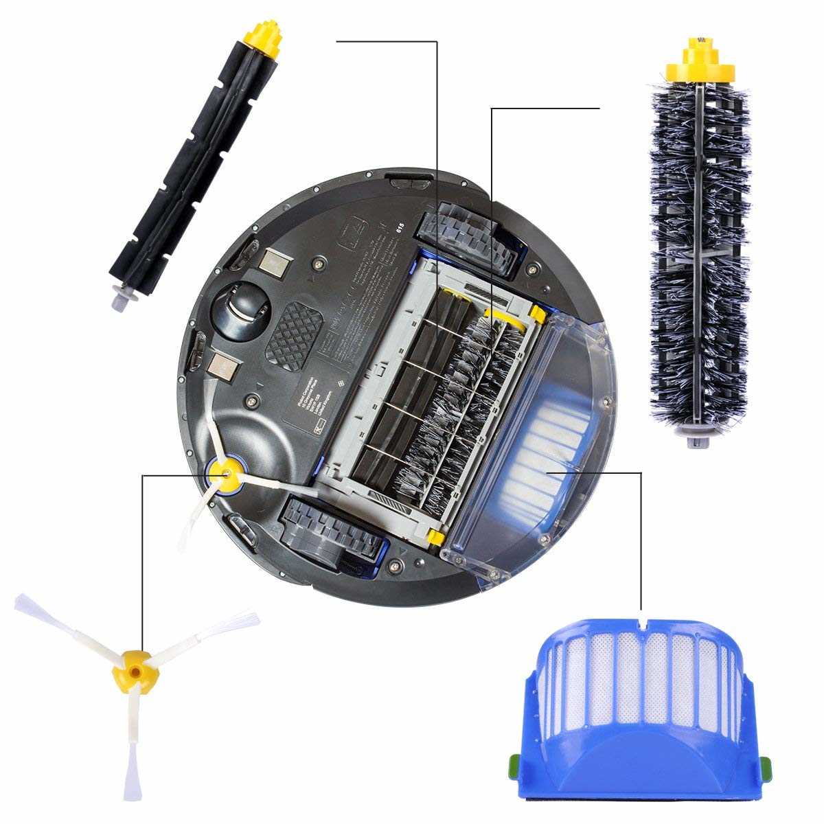 roomba 600 series parts diagram