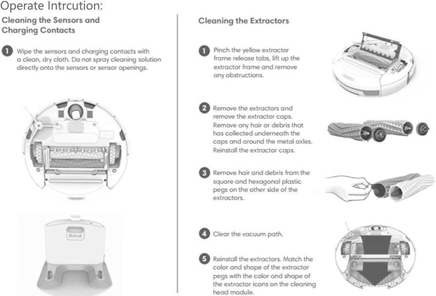 roomba 980 parts diagram