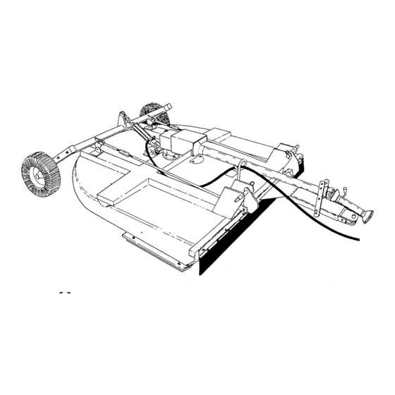 rotary cutter parts diagram