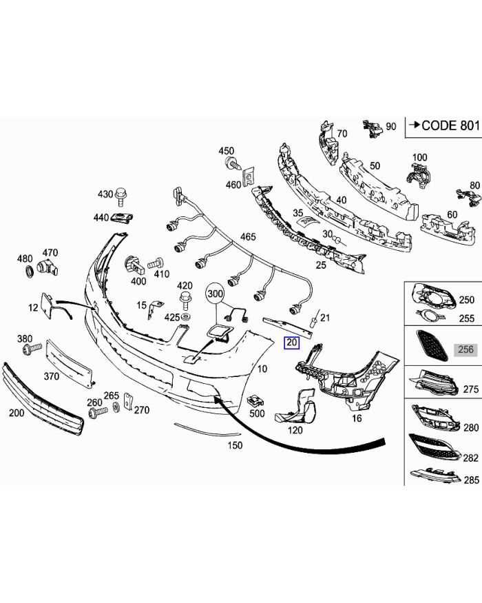 w204 parts diagram