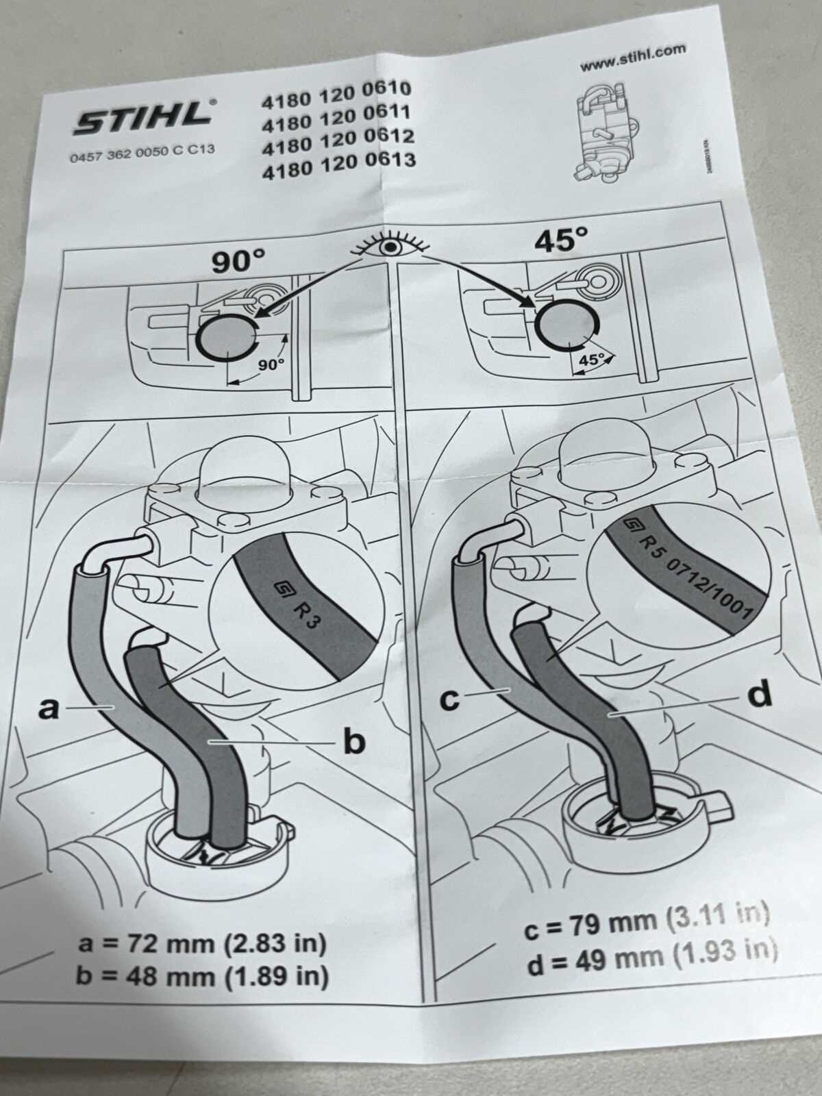 stihl km 94 r parts diagram