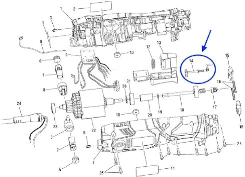 ridgid multi tool parts diagram