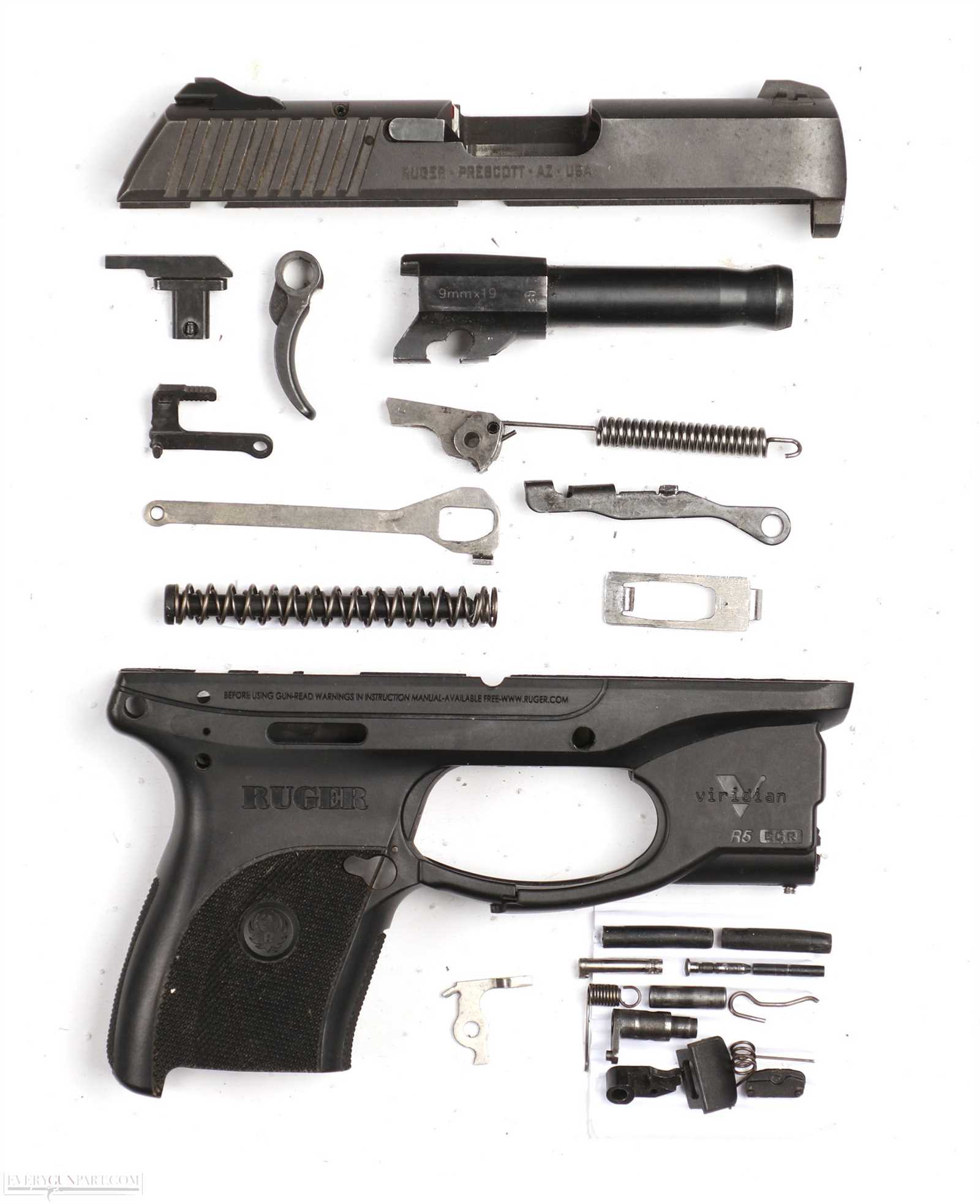 ruger american parts diagram