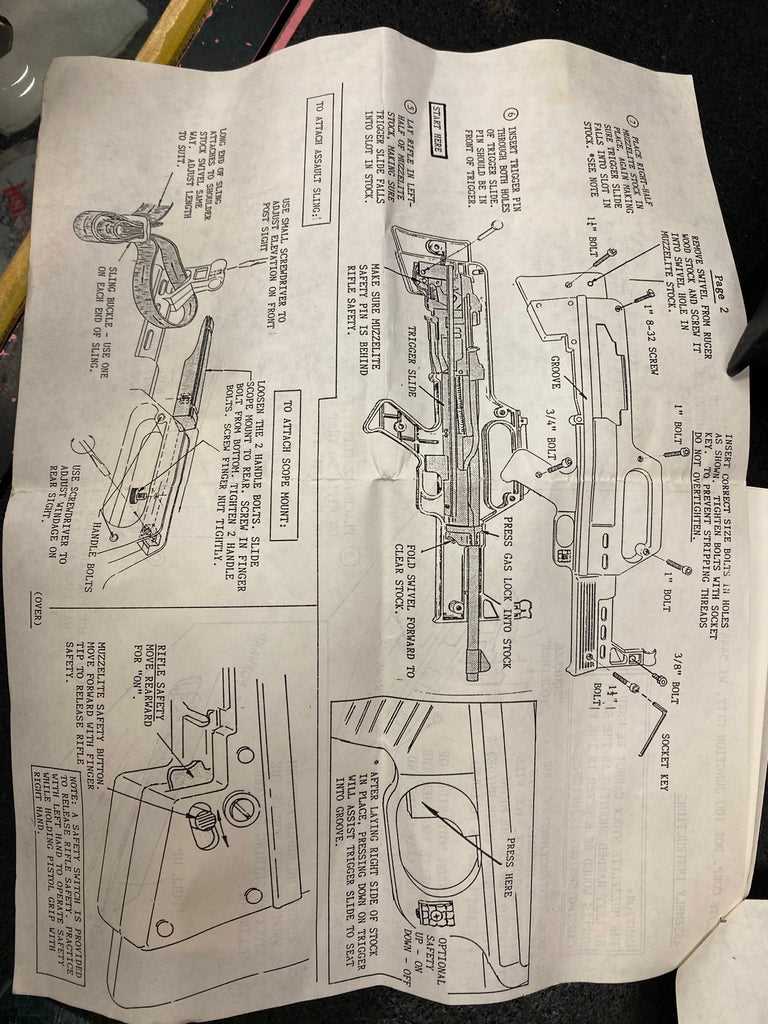 ruger mini 14 parts diagram