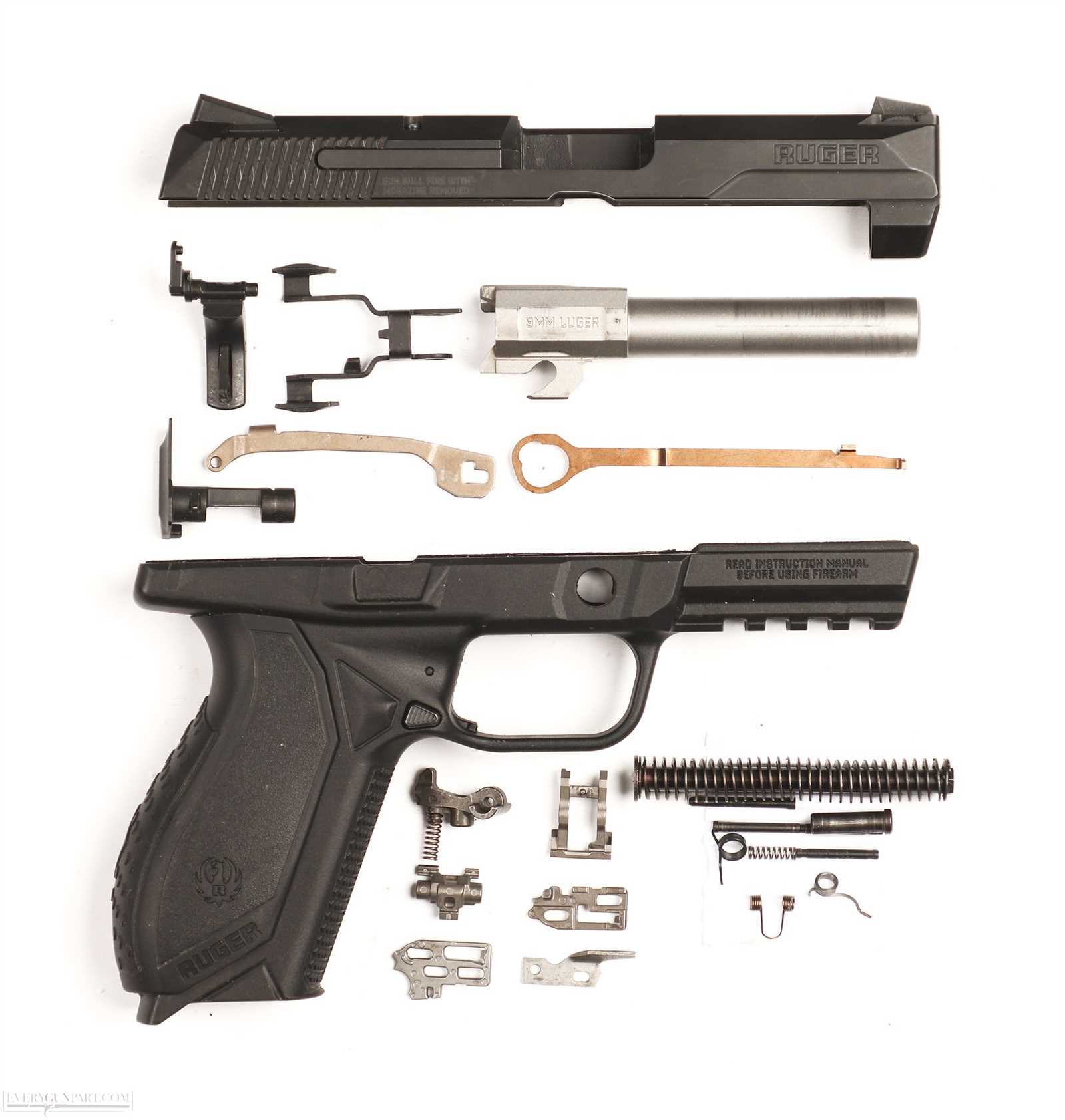 ruger sr9 parts diagram